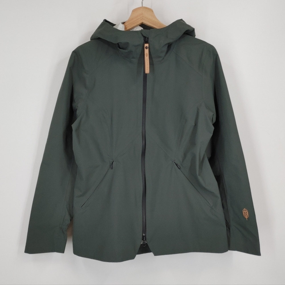 Indygena Dark Olive - Women's waterproof Shell